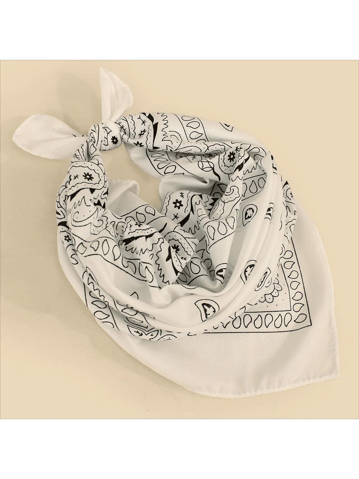 1pc Women Paisley Pattern Fashion Bandana For Daily Life Bandana,Hair Band,Head Band Ideal For Dressing Up Your Look
