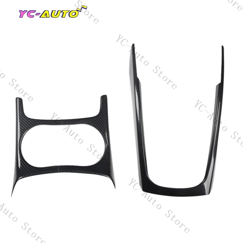 Auto Console Bracciolo Cambio Decorazione Telaio di Copertura Trim Accessori Auto In Fibra di Carbonio Per Audi Q5 2010 -2017
