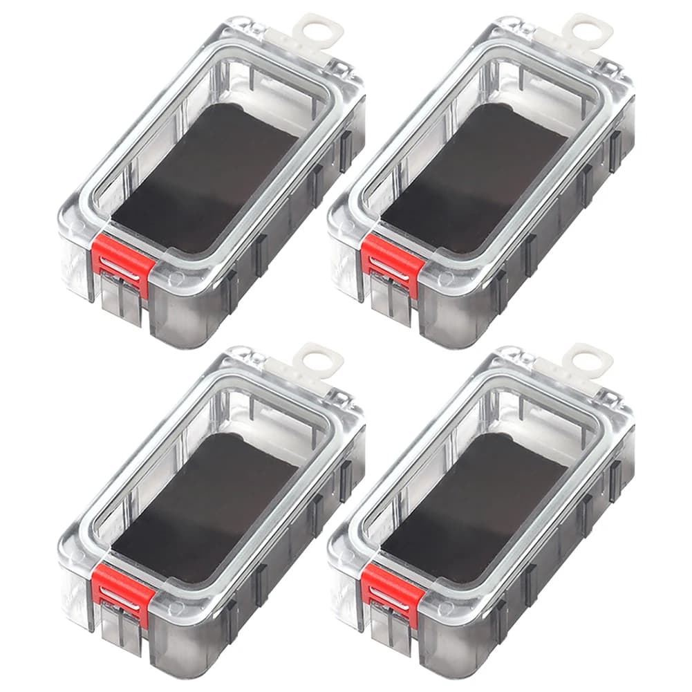 Expandable Fishing Tool Box with Magnetic Function, Open Fishing Waterproof