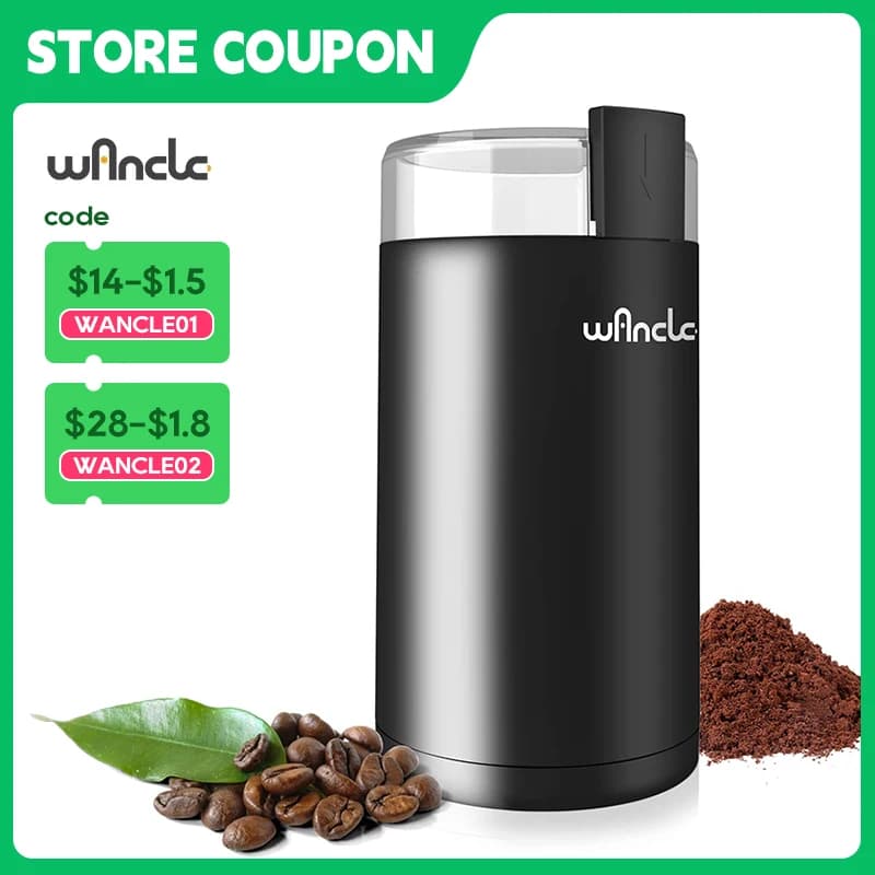 200w high power multifunctional home coffee grinder for coffee beans machine electrodomestic kitchen utensils 220V/120V