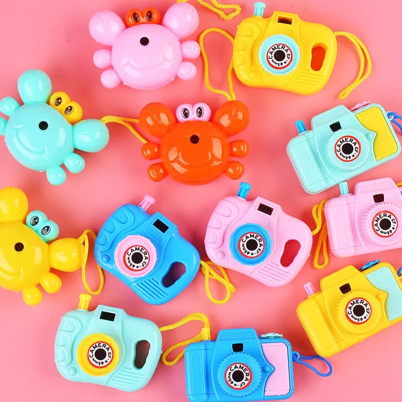 10 pezzi creativi per bambini giocattoli perfetti per fotocamera per bambini bomboniere per feste di compleanno regali per baby shower riempitivi per pinata borsa per regali