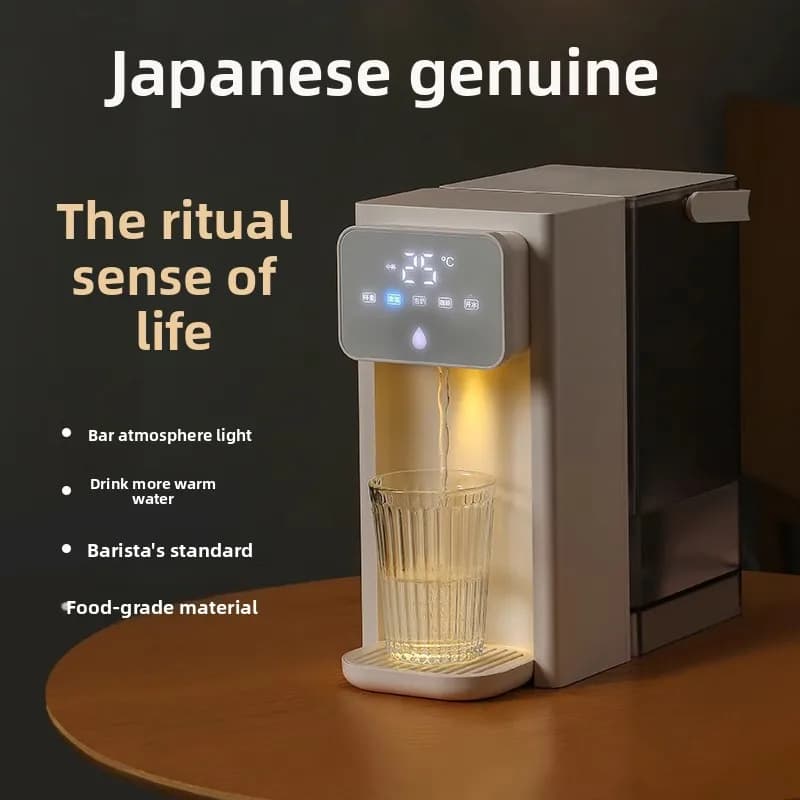 Bollitore Elettrico Giapponese Originale con Riscaldamento Istantaneo 2200W, Anti-Surriscaldamento, Temperatura Costante Intelligente, Dispenser d'Acqua per Casa