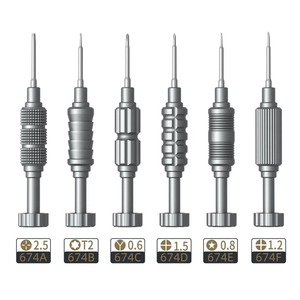 Screwdriver Set CR-Mo Alloy Steel Magnetic Tip For For IPhone For Android Phone Repair Tools Hand Kit