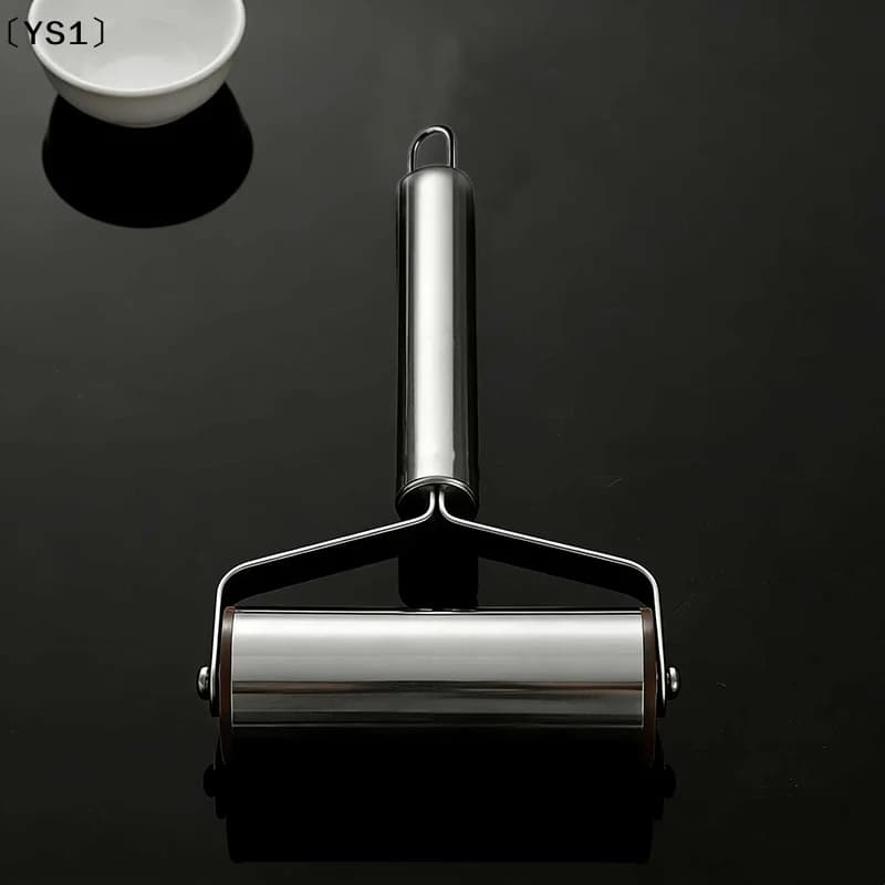 〔YS1〕Stainless Steel Double Head Rolling Pin Non Stick Dough Pastry Roller Kitchen Dumpling Pizza Baking Tool