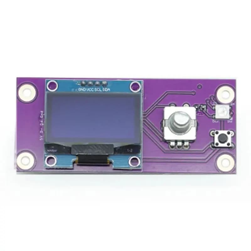 OLED Display for Voron V0 V0.1 V0.2, compatible with Raspberry Pi/Gemini, smart display with RGB light for 3D printer accessories Voron V0.2