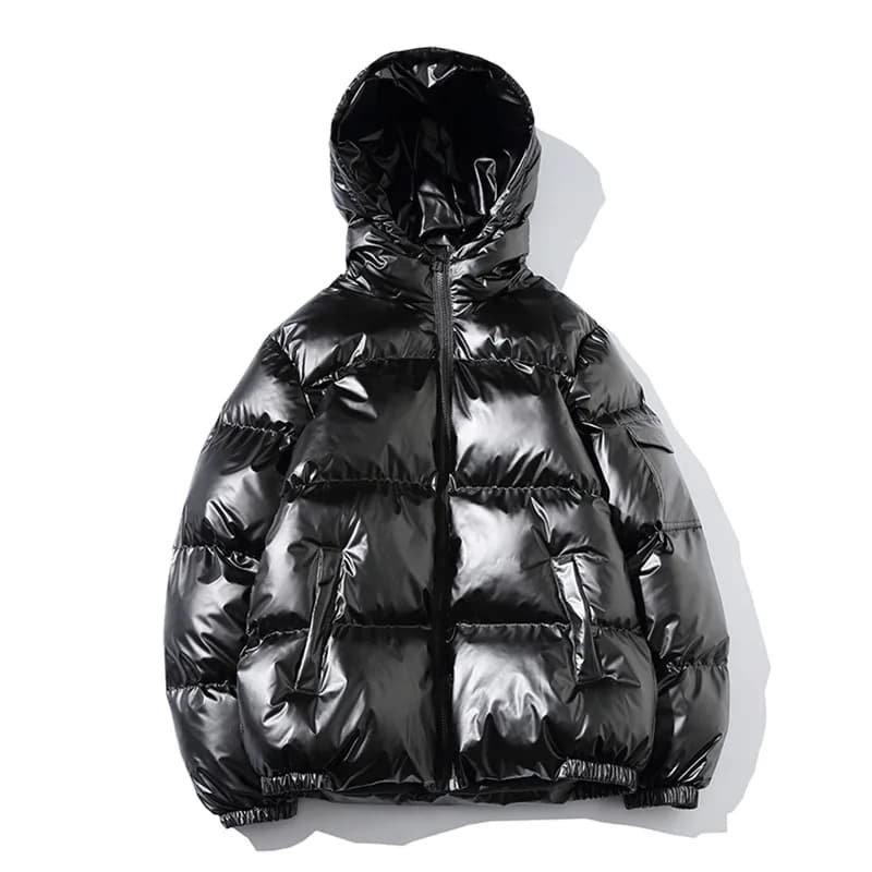 Men and Women Parka 2026 Winter Warmth Thickened Hooded Waterproof Puffer Jacket Coat Solid Casual Streetwear Windproof Outwear