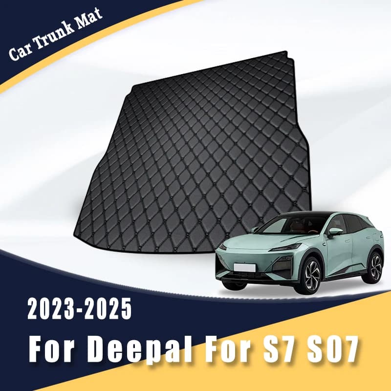 Trunk Carpets Car Mats For Deepal S7 S07 2023 2024 2025 Auto Accessories Automobiles Waterproof Interior Rear Back Rugs Products