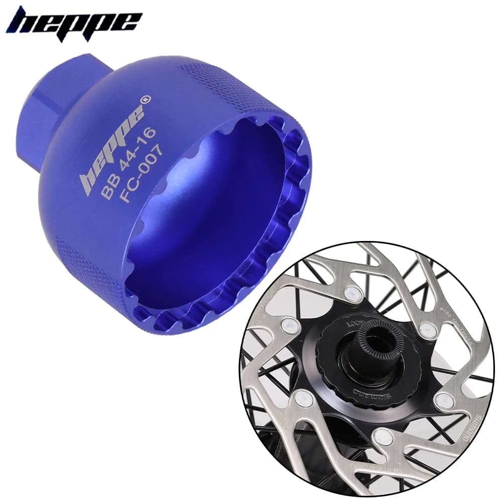 Centerlock locking ring for disc brake bike Installation and removal tool Key for removal locking ring for central movement SHIMANO Lockring BB52