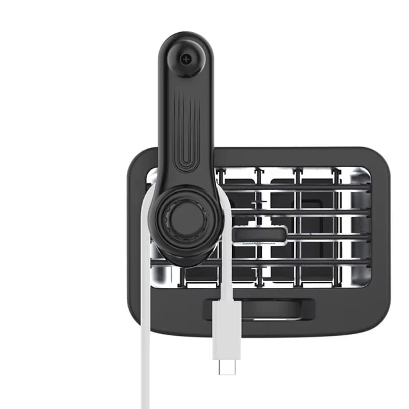 1pc clip universale per presa d'aria per auto in plastica nera 17mm base con testa a sfera gancio a spirale supporto GPS per telefono cellulare supporto accessori per auto