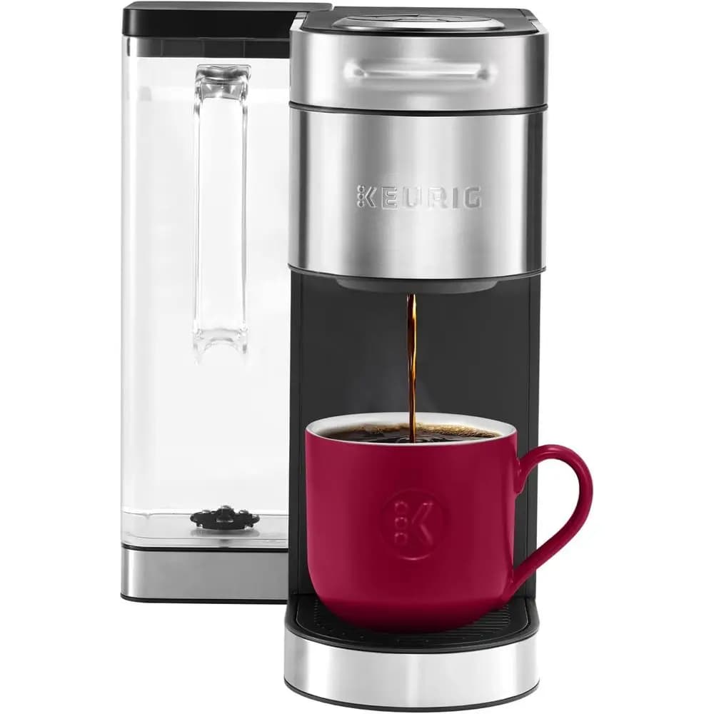 K-Supreme Plus Single Serve K-Cup Pod Coffee Maker, MultiStream Technology, Customizable Strength and Temperature Settings, Prog