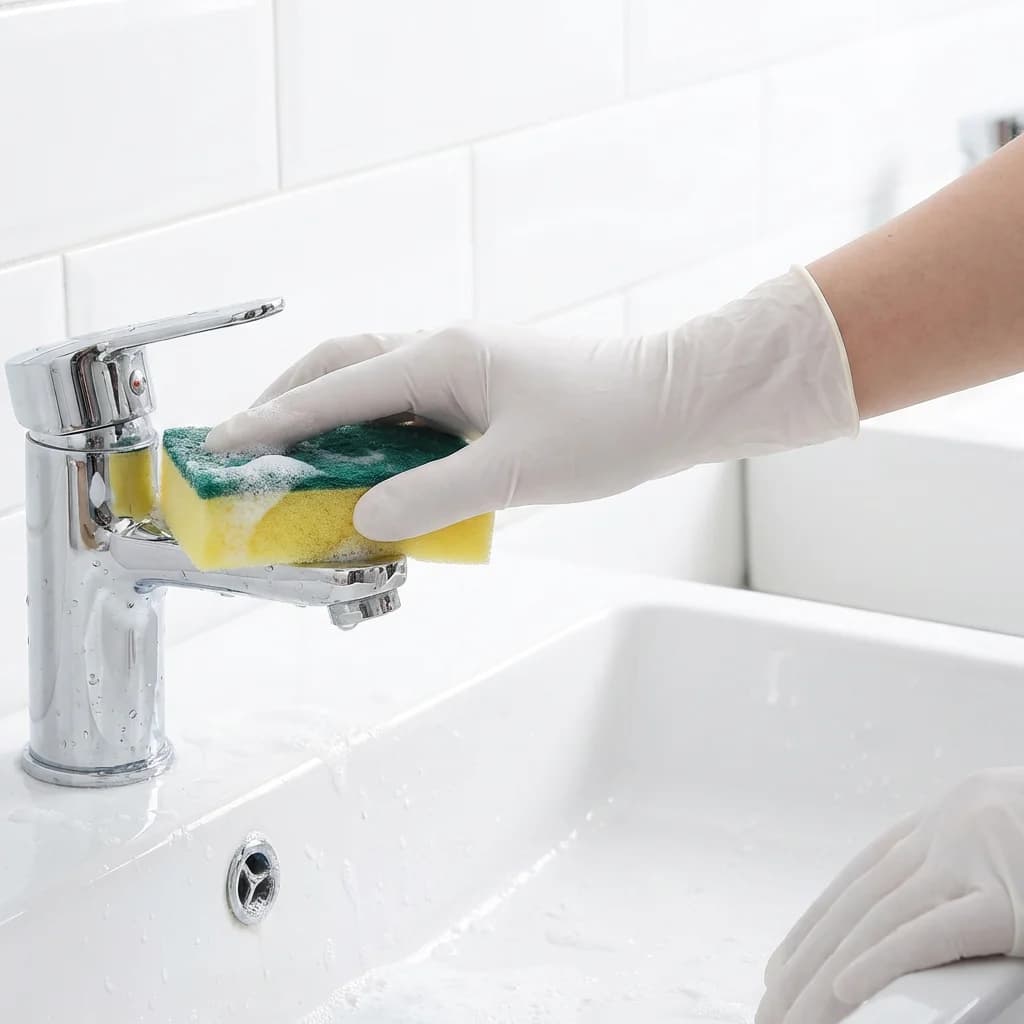 Guanti Premium in Nitrile Bianco 100 Pezzi, Senza Lattice e Ipoallergenici, Ideali per Attività Mediche, di Pulizia e di Bellezza