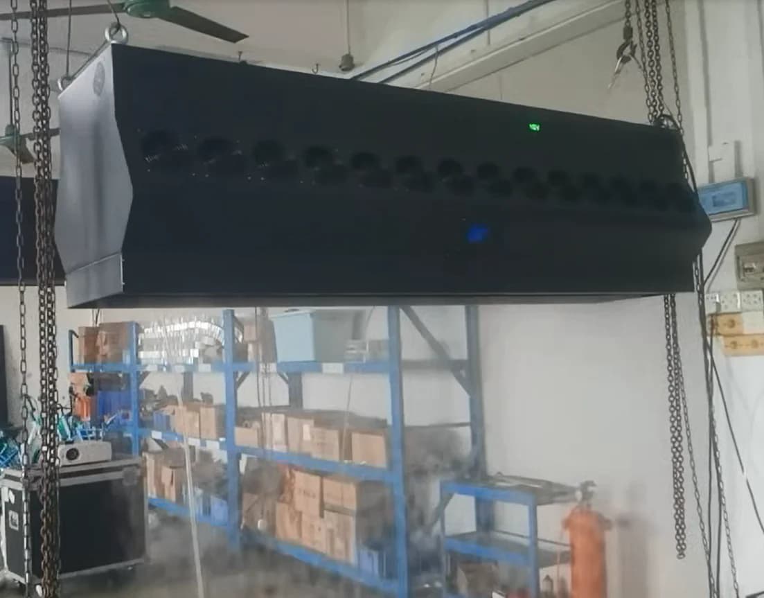 Nuovo schermo per nebbia d'acqua 3D da 100 cm Schermo per proiettore per nebbia d'acqua con ologramma 3D
