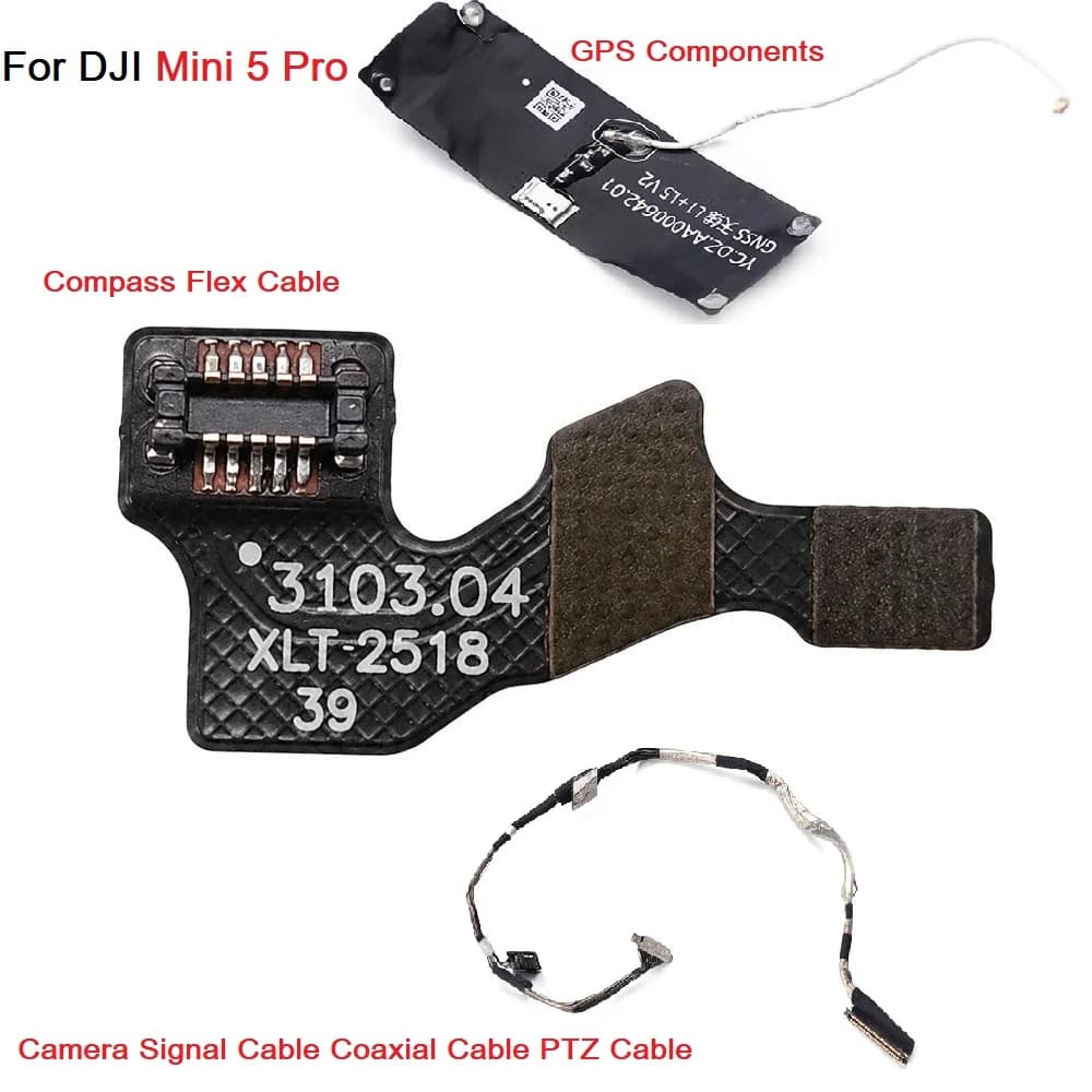 Repair Parts Compass Flex Cable/GPS Components For DJI Mini 5 Pro Camera Signal Cable Coaxial Cable PTZ Cable Drone Accessories