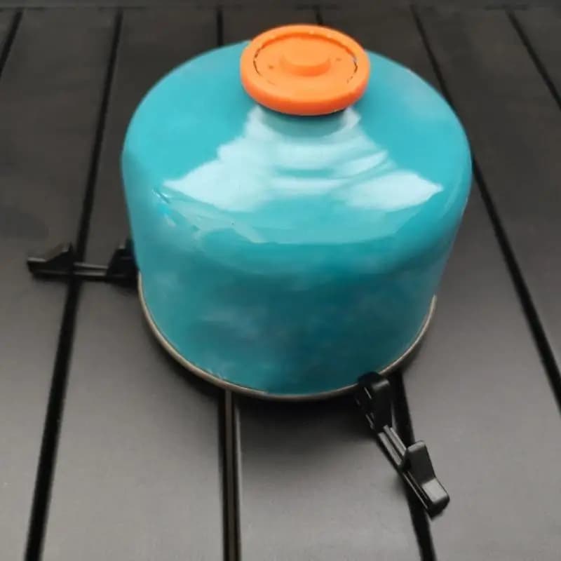 652F Staffa per serbatoio gas Supporto per bombola pieghevole Supporto per bombola gas Supporto per serbatoio gas per