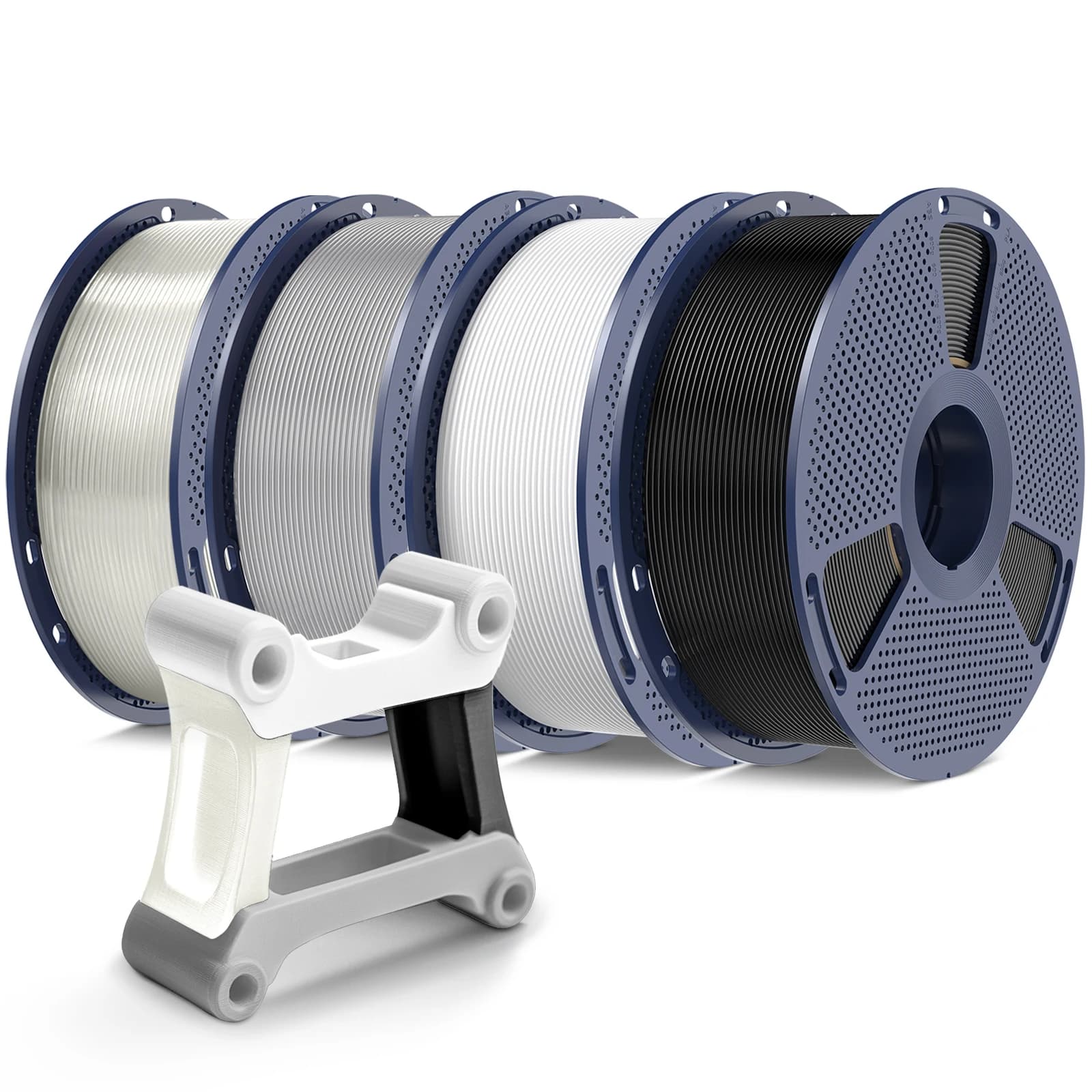 SUNLU official 3D Printer PETG Bambu Filament 4 rolls 1,75 mm +/- 0.02 mm Filament for 3D printing Neapolitely wounded FDM