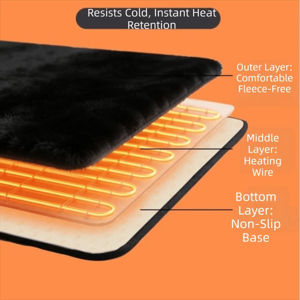 Adjustable Pet Electric Blanket Constant Temperature Anti-Slip Electric Heating Dog Bed Warm Dog Warmer Mat Sleeping Bed