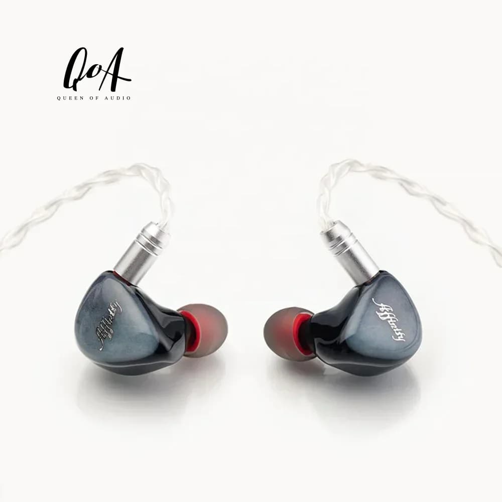 QoA Custom Dual Driver Auricolari Wired 3.5Mm Gaming In Ear Cuffie Cuffie Iem Hifi Auricolari Wired In Ear Auricolari No Mic