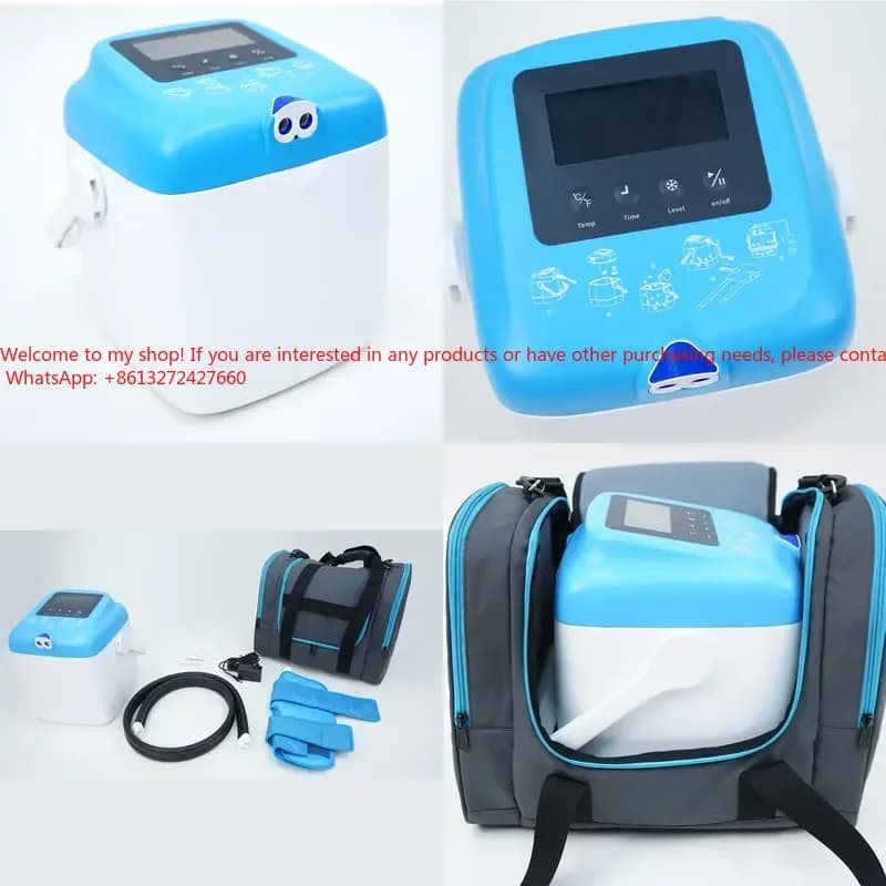 Cryo Ice Therapy Ice Water Cold Compress Boots Recovery Cryotherapy Rehabilitation Equipment Physical Therapy Machine