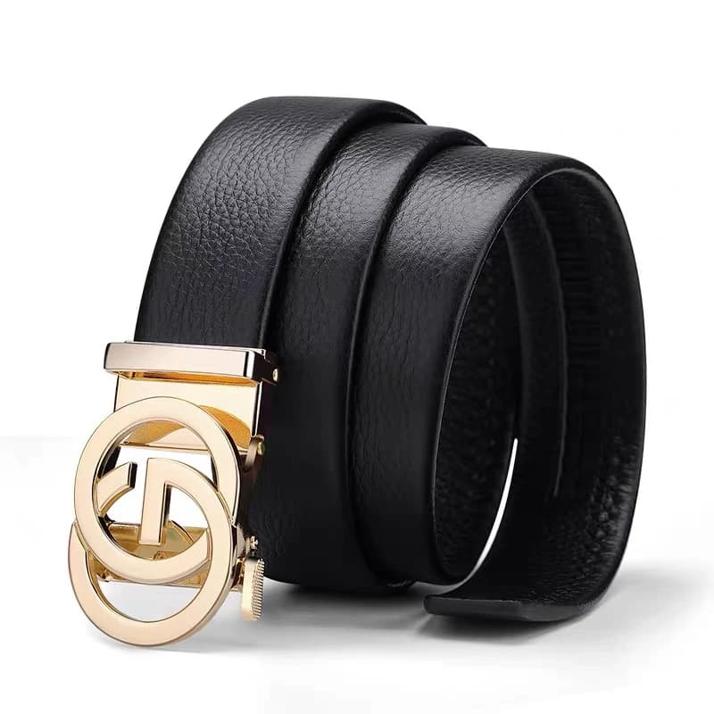 Cinture di nuova larghezza 34 cm per le donne Ragazze vestono Cintura in vita di moda Pelle di vacchetta Cintura da uomo con fibbia in metallo Cintura per jeans per il tempo libero
