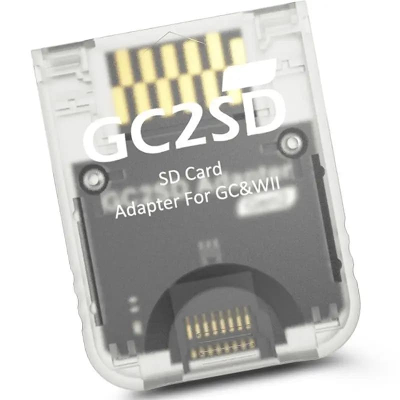 Y1UB Adattatore per schede memoria gioco Accessori gioco per console gioco GC2SD Gen2 Adattatore per schede TF TF