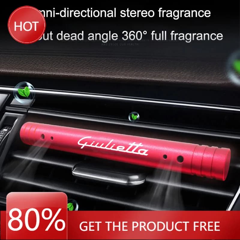 Hub Caps Car Air Fresheners Perfume Refill Car Air Vent Perfume Essential Oil Aroma Diffuser For Alfa Romeo Giulietta Car Access