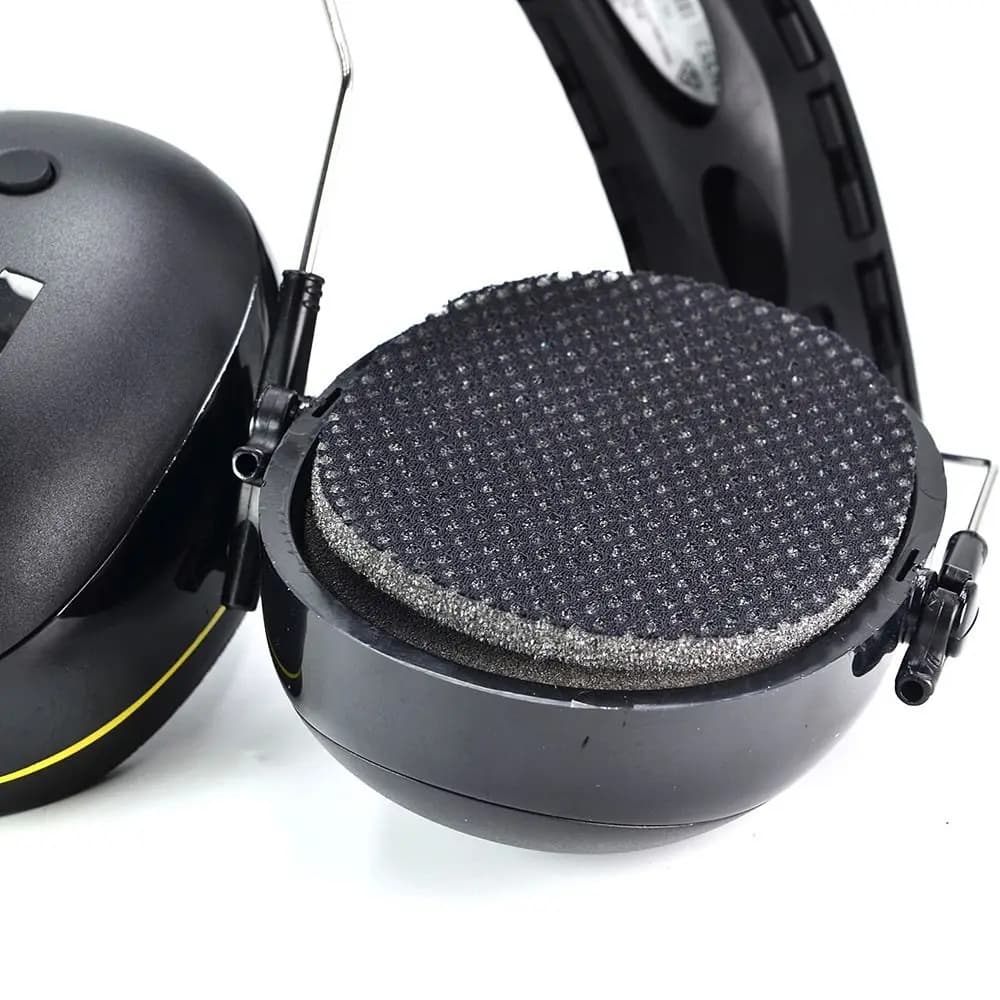 Comodi cuscinetti per le orecchie in tessuto a rete cuffie in Memory Foam coperture parti di riparazione traspiranti cuscino per l'orecchio per 3M Work Tunes Connect