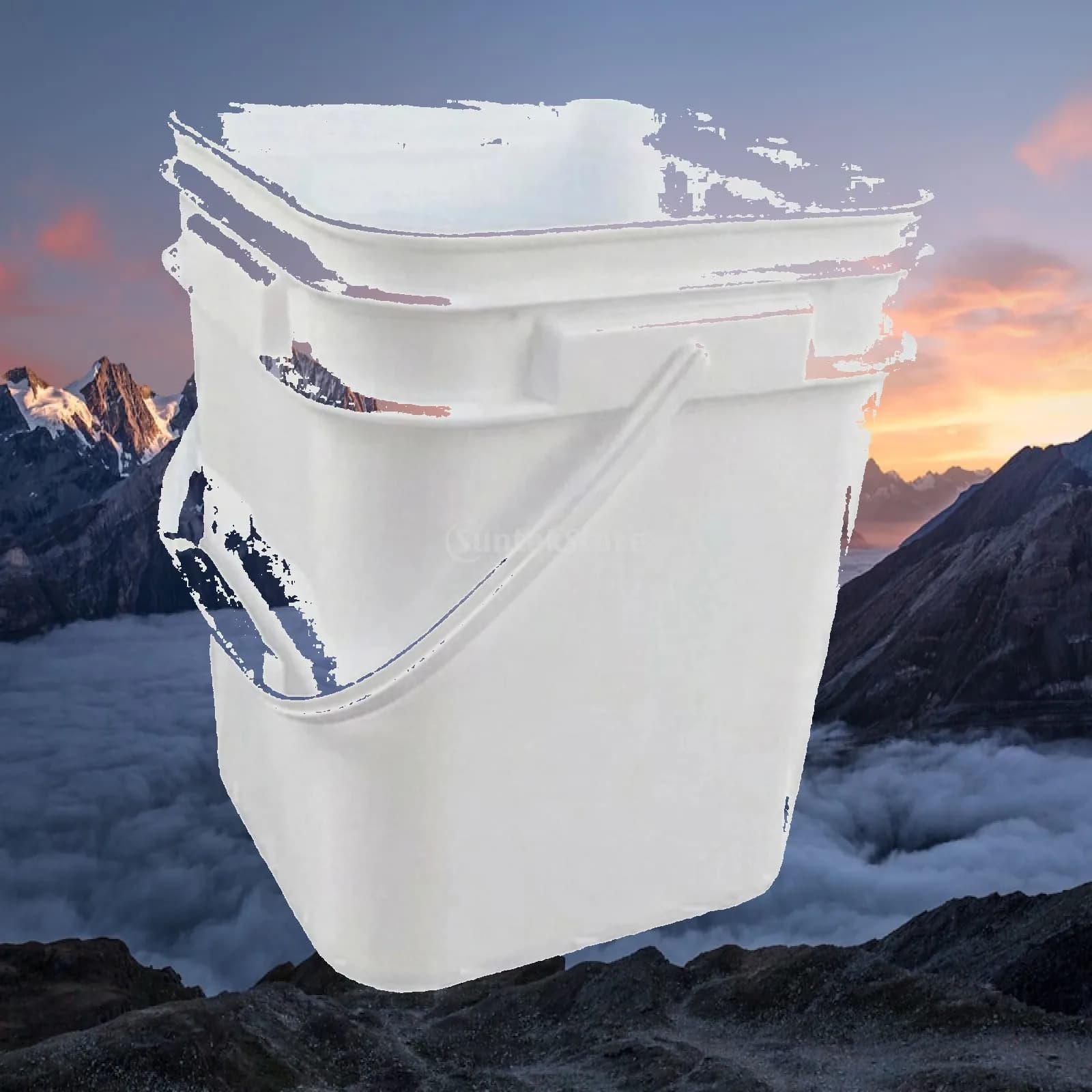 Contenitore Portatile Professionale in HDPE per Miele con Coperchio e Chiusura a Cerniera per Apicoltura, Cucina o Servizio Alimentare