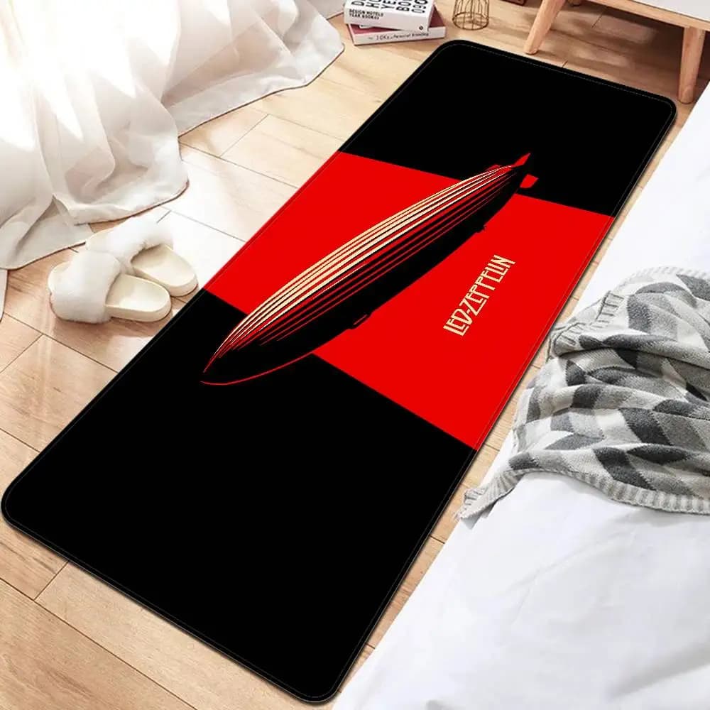 L-Led Z-Zeppelin vintage carpet, Nordic style, for the house, for the bathroom, for the bathroom, for the bedroom, for the hotel