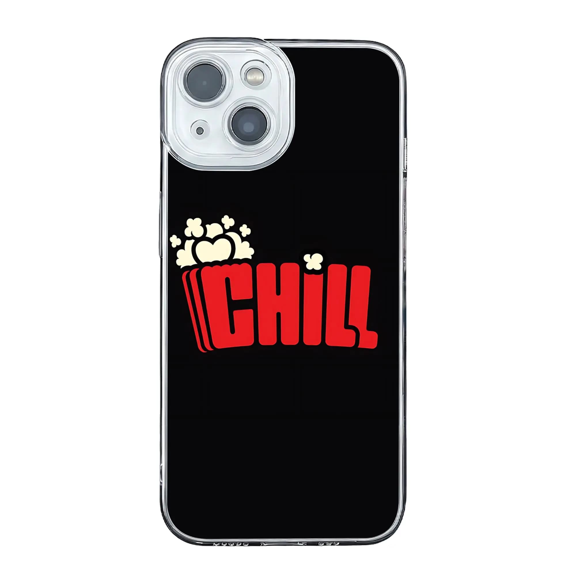 Cover anti-collisione Popcorn Chill per iPhone 17 16 15 14 13 12 11 Pro Max