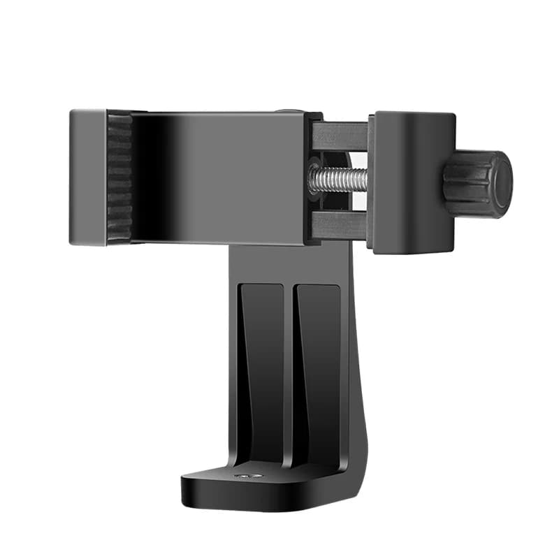 Supporto per treppiede universale con rotazione a 360 Foro filettato da 1/4 Supporto per clip per telefono cellulare con supporto per treppiede universale per accessori per smartphone