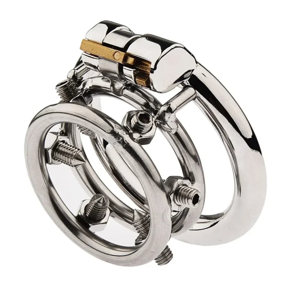 Stainless Steel Male Chastity Devices Male Chastity Cage Adult Sex Toys For Men Sissy Penis Lock Cock Ring Urethral BDSM Belt 18