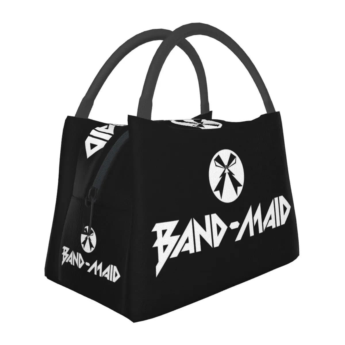 Band Maid Japan Metal Rock Insulated Lunch Bag for Women Bento Storage Food Boxes Container Cooler Thermal Lunch Box Tote