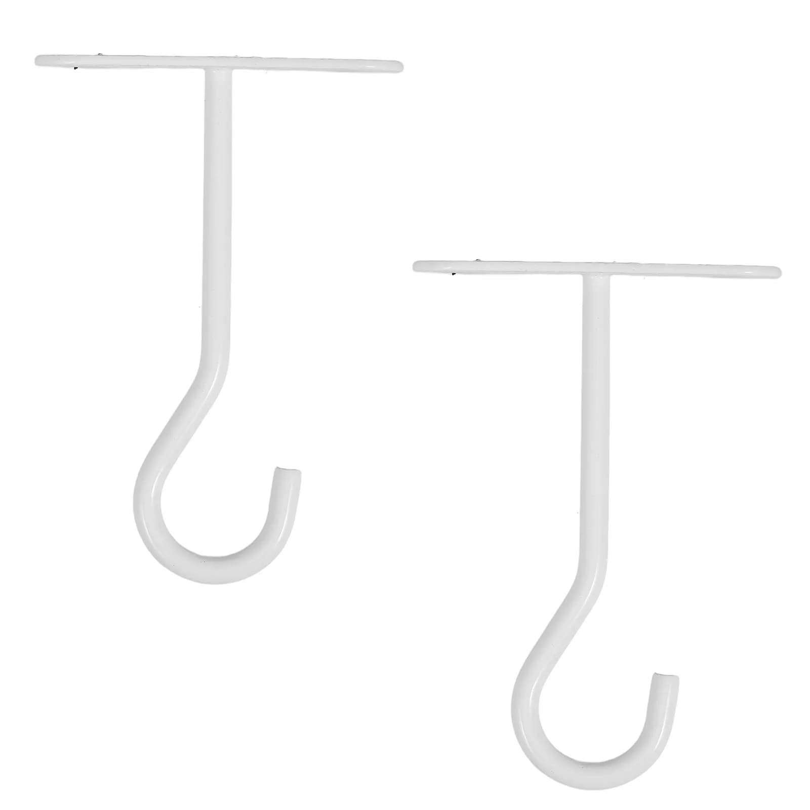 2Sets Ceiling Hooks for Hanging Plants Versatile Indoor Outdoor Plant Pot Holder Wall Mount Planter Hooks Flower Basket Lantern
