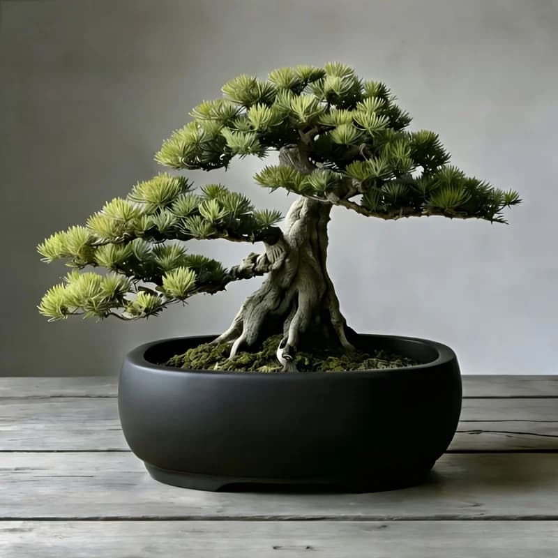 Bonsai Planting Pot Minimalist Style Plant Pot Indoor Desktop Green Plant Pot Balcony Gardening Decorative Planter