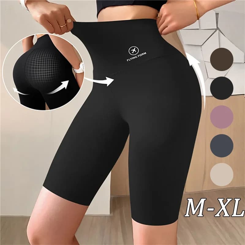 Women's Shorts Sports Shorts New Cycling Jogging Fitness Waist High Push Up Gym Shorts Leggings Yoga Clothing