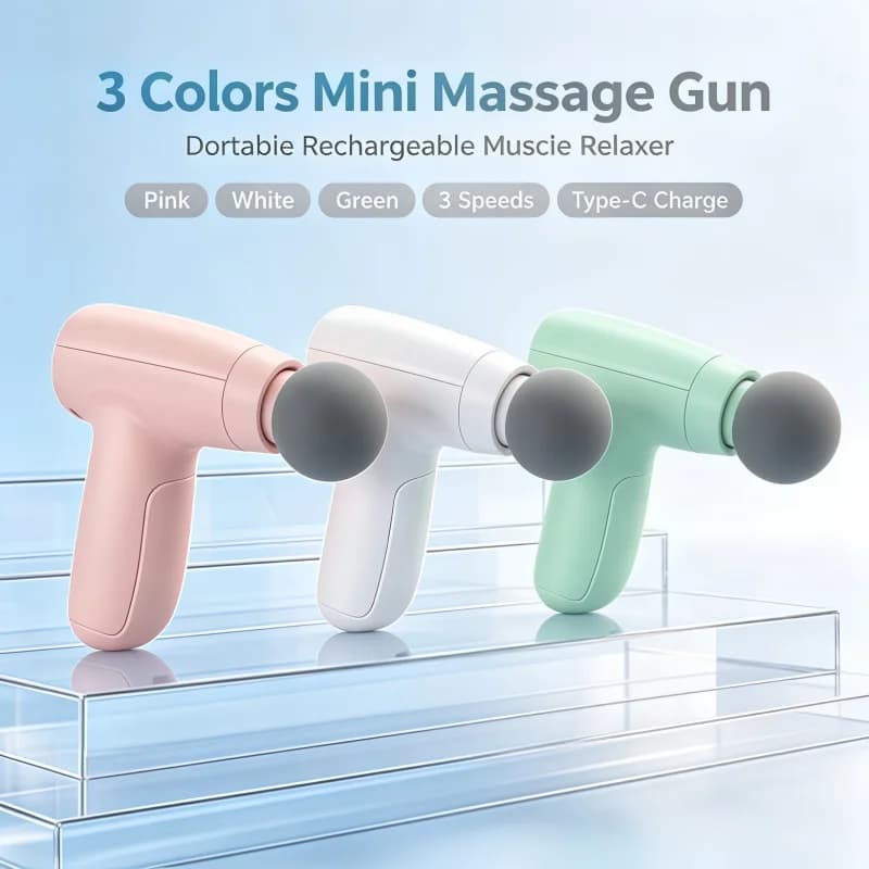 2026Hot Muscle Mini Massage Gun DeepTissue Handheld Massage Gun Therapy Gun Fascia Gun Massagegun Massagers Handheld Deep Tissue