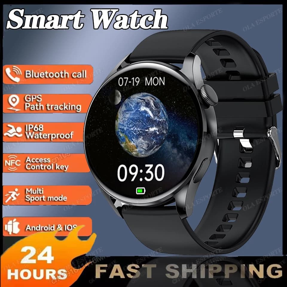 Smart Watches 2025 Man Woman Called Bluetooth Message Smarthwatch Notification Blood Oxygen Heart Rate Sleep Monitor Smartwatch