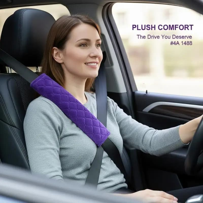 2 pezzi di protezioni regolabili per cinture di sicurezza auto, comode e resistenti, accessori auto regolabili