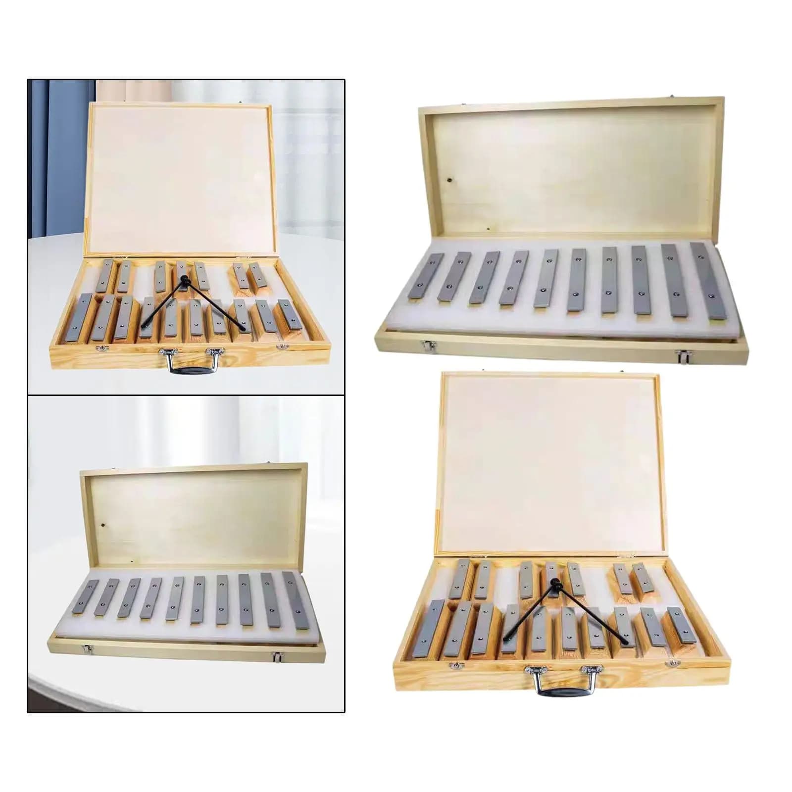 Glockenspiel Xilofono Giocattolo Musicale Educativo Prescolare Professionale per Bambini e Bambine Strumento Musicale Giocattolo Blocco Sonoro