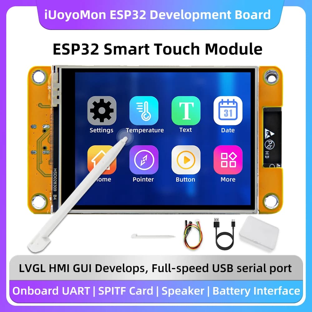 ESP 32 Arduino LEVEL Wifi Bluetooth Development Board 2.8" 240*320 Smart Display Screen 2.8inch LCD TFT Module With Touch
