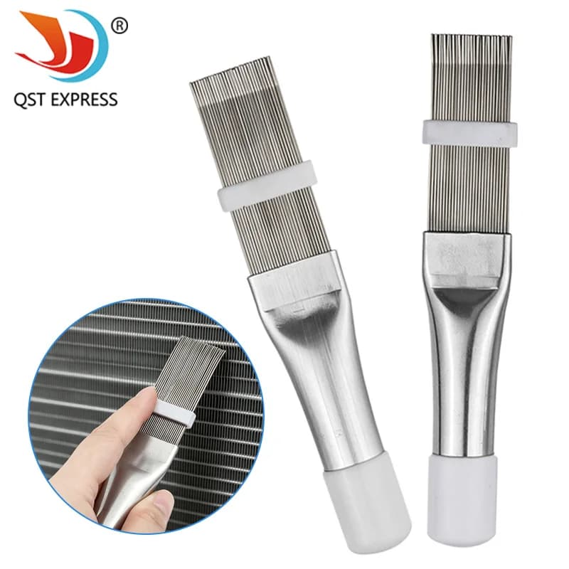 Stainless Steel Fin Hair Dryer Air Conditioner Condenser Cleaning Comb Household Appliance Maintenance and Repair Tool