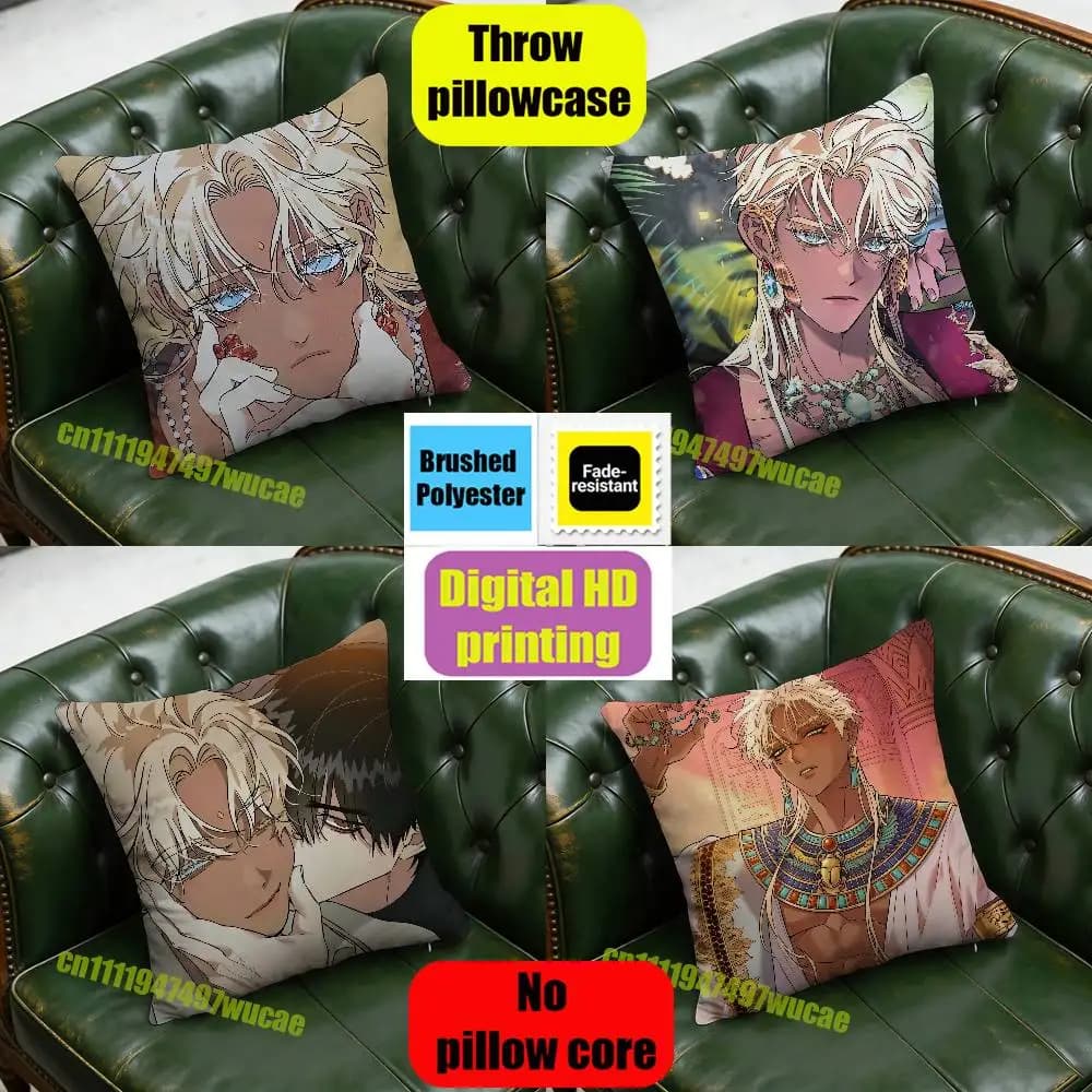 For B-Blossoms of the White Night Shuraka Tei Throw Pillow Case 45x45cm DIY Square Pillowcase Square Office Cushion Cover