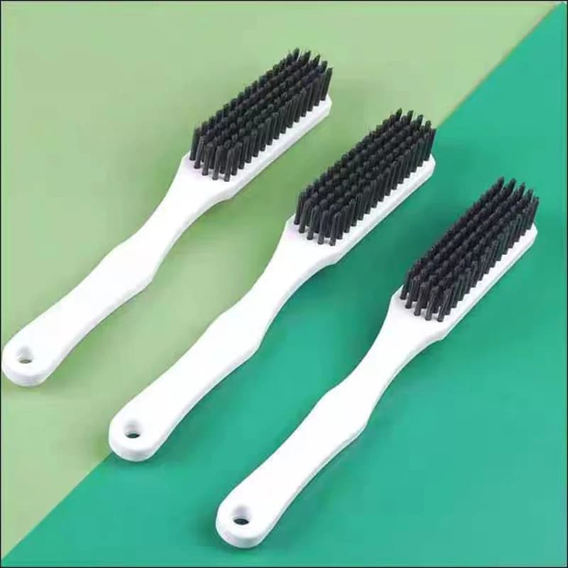 Spazzola per Scarpe con Setole Dure in Plastica, Manico Lungo, per Uso Domestico, Studenti, Dormitorio, Pulizia Quotidiana Multifunzionale