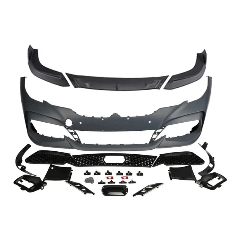 Yofer Paraurti anteriore universale per auto Lip Sp Grill Diffusore Body Kit Paraurti spoiler per 3