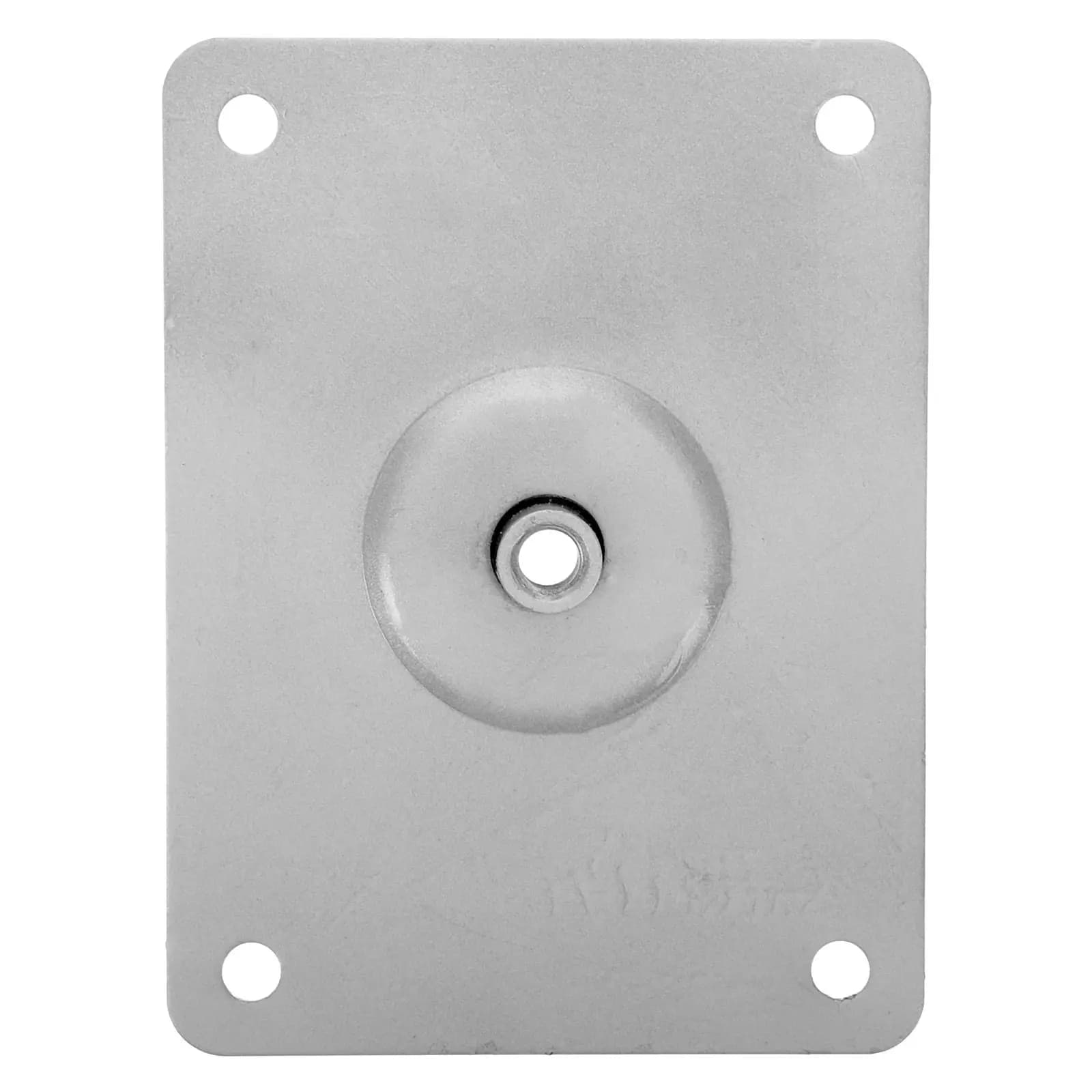 Base di Montaggio per Sedile Barca in Metallo di Grado Marino, Supporto per Pad da Pratica per Batteria, Altezza Regolabile, Piedini in Gomma Antiscivolo, Gamba per Mobili