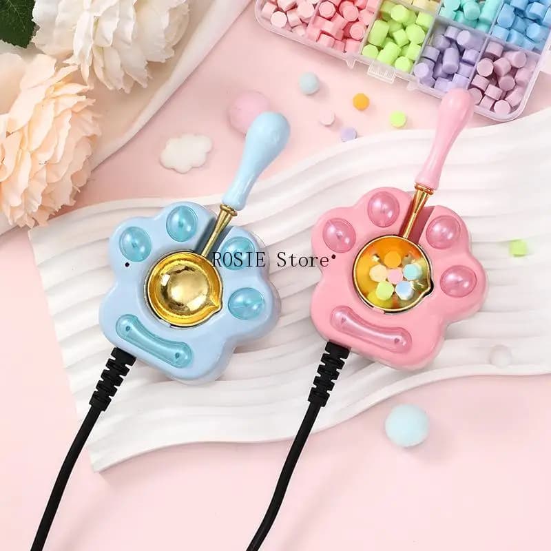Stove/Spoon Stamp Set Lacquered Stamp Sealing Wax Kit DIY Craft Supplies Scrapbooking Christmas Wedding Invitation Decoration