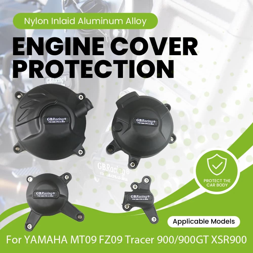GB Racing Moto Copertura Del Motore Custodia di Protezione Per YAMAHA MT09 FZ09 Tracer 900/900GT XSR900 Accessori Modificati