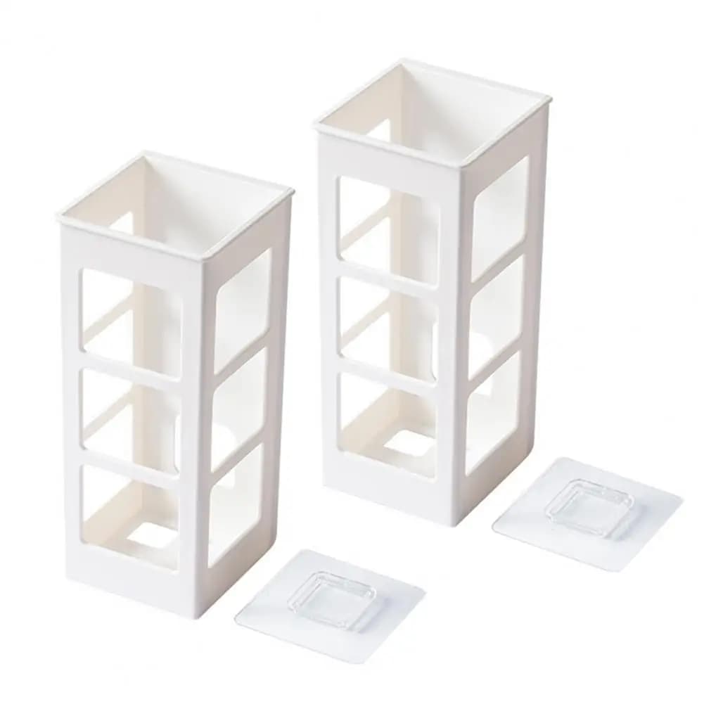 Storage Organizer Wall-mounted Storage Rack for Hair Tools Strong Load-bearing Comb Straightener Organizer Capacity