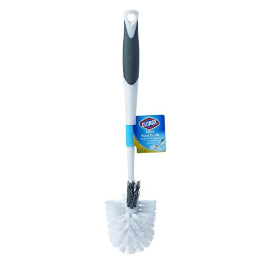 Curated Picks Toilet Bowl Brush With Under Rim Scrubber