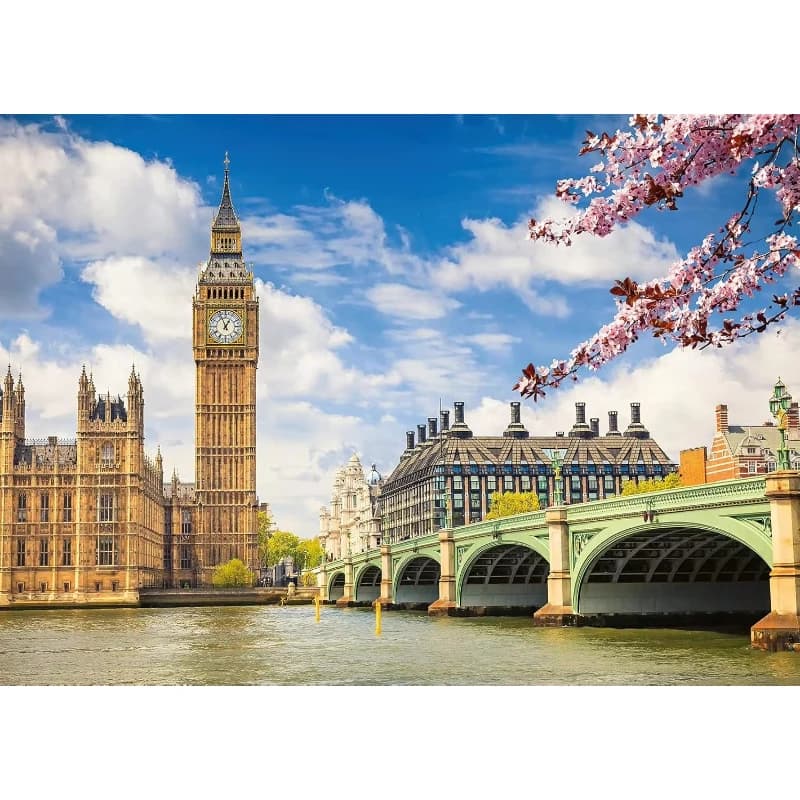 Jigsaw Puzzle for Adults 500/1000/1200/2000PCS Big Ben London Cityscape DIY Craft Home Wall Decoration Gift Idea